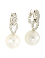 Pendientes Utopia Mujer GALLERY in Oro blanco Perla 31.5 Ct GOSB104 - GOSB104
